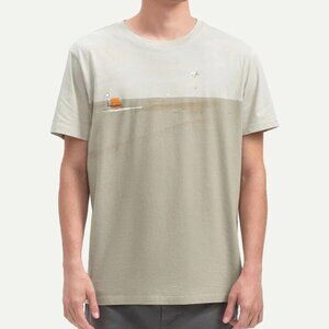 KAFT Sand Desert Landscape Design Print T-Shirt